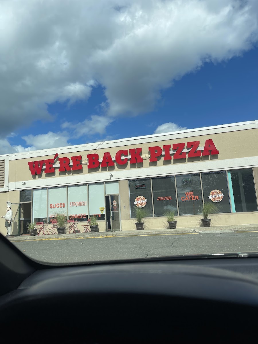 We're Back Pizza